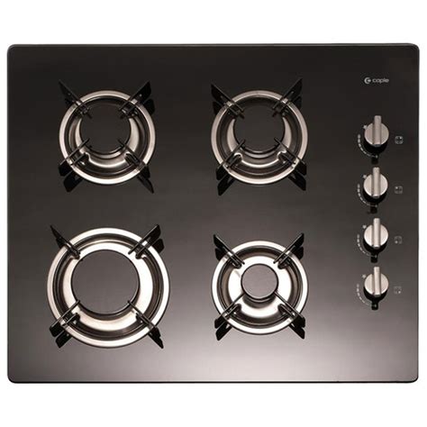 gas hobs black glass